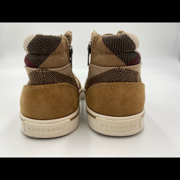 Toddler Burberry Sneaker House Check Shoes Size 21 - Picture 2 of 8